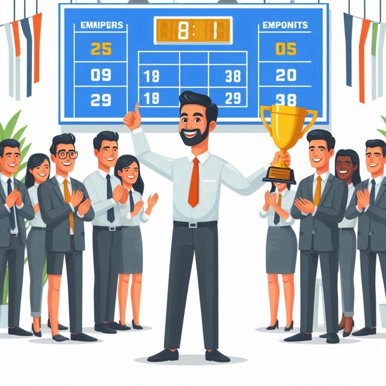 employee efficiency scoreboard