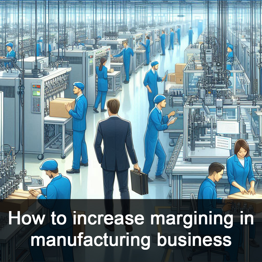 How to increase margining in manufacturing business