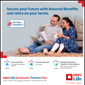 HDFC Life Systematic Pension Plan A Non-Linked, Participating, Individual, Savings Pension Plan